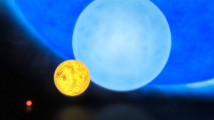 Sun and other larger stars 