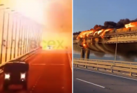 Crimean bridge explosion