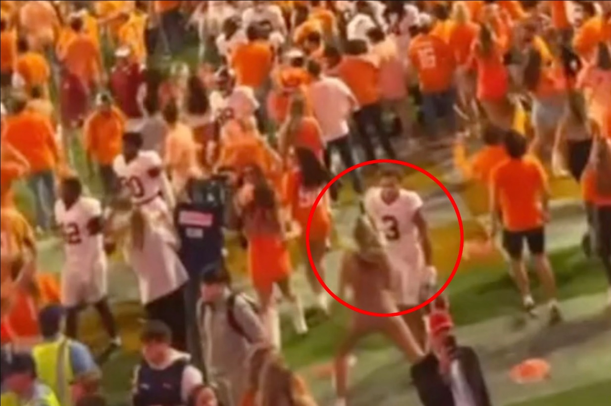 Jermaine Burton: Alabama Wide Receiver Caught On Camera Hitting Rival ...