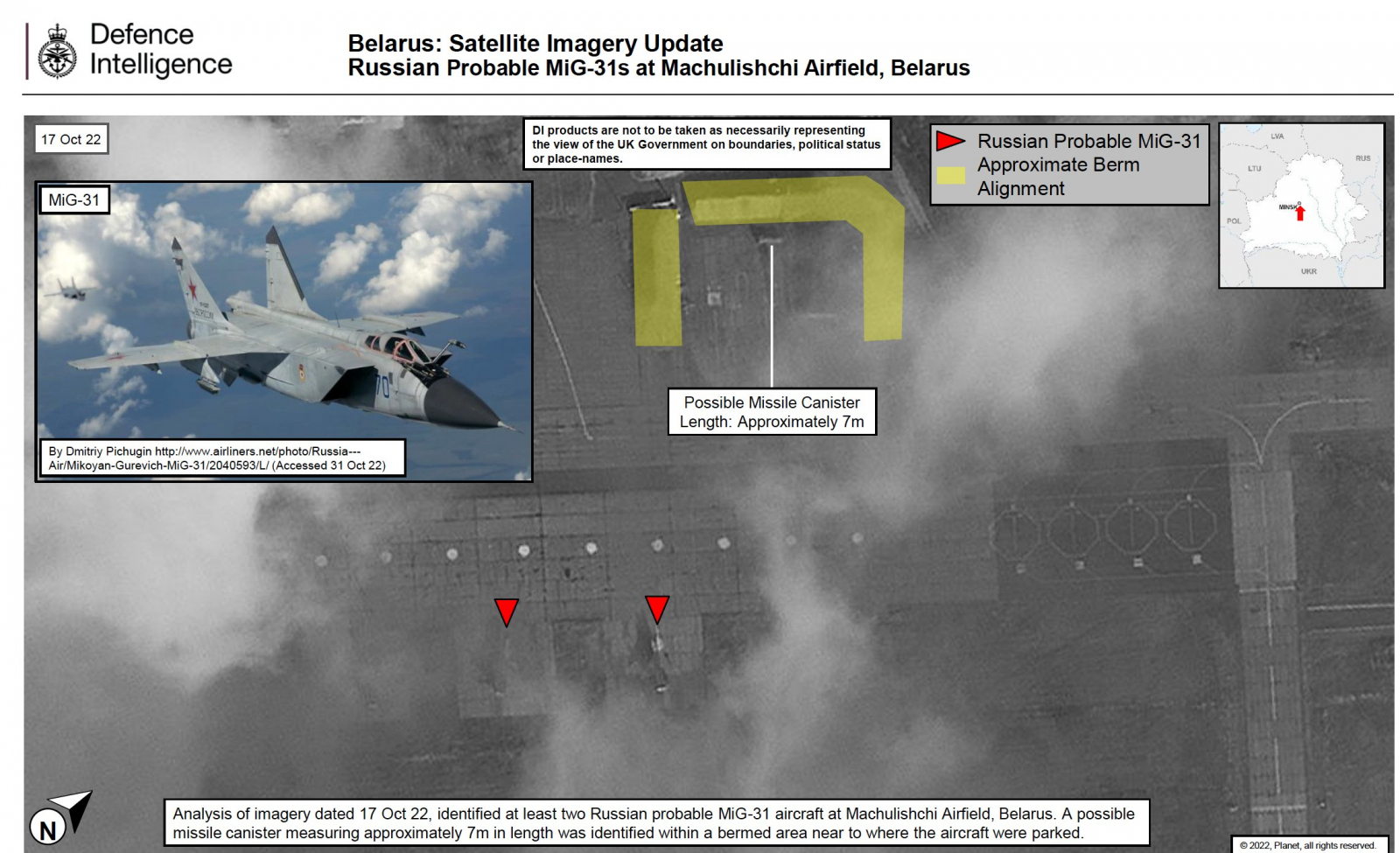 Nuclear Threat Against Britain: Satellite Images Show Russia Moves ...