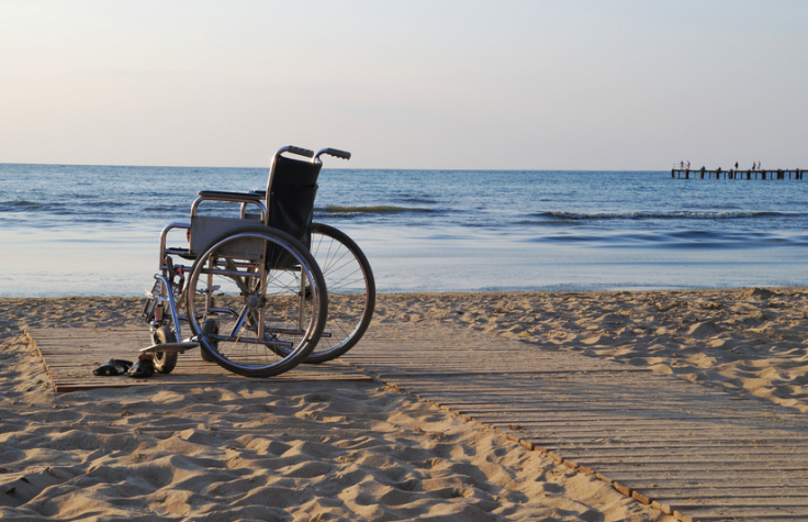 wheelchair by the sea wheelchair by the sea