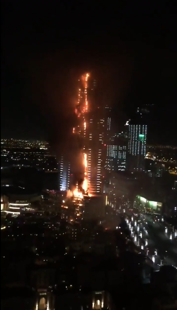 Dubai fire