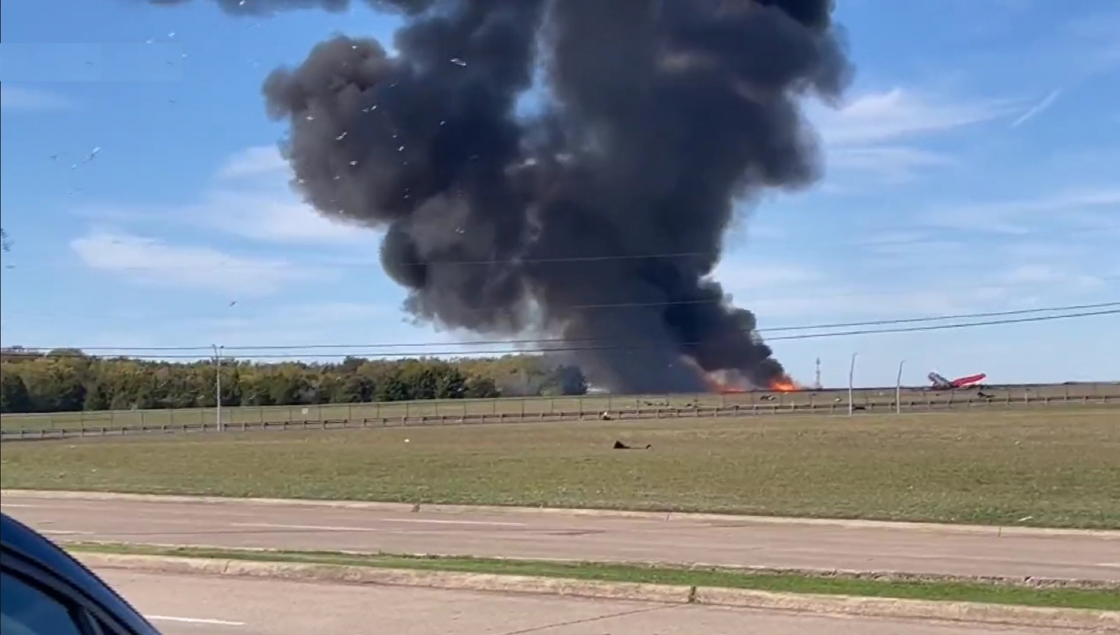 Dallas Airshow crash Knocked Up History Bildergallerie