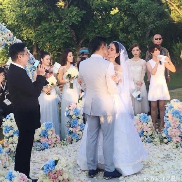 Nicky Wu and Cecilia Liu Shishi's wedding