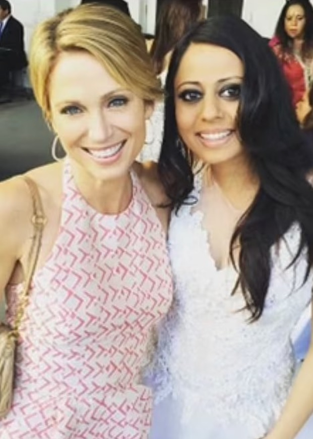 Amy Robach with Natasha Singh