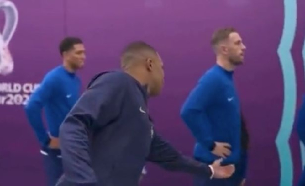 Dramatic Video Captures Moment Kylian Mbappe Is Snubbed By English