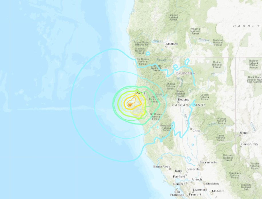 2 People Killed as Magnitude 6.4 Earthquake Strikes North California ...