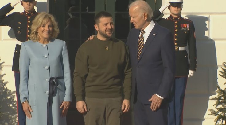 Zelensky and Bidens