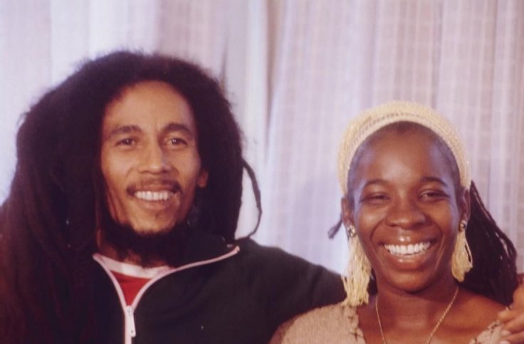 Bob Marley with wife Rita