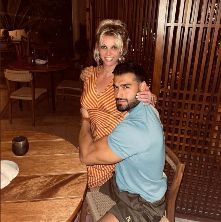 Britney Spears and Sam Asghari