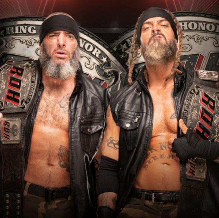 Jay Briscoe with brother Mark Briscoe