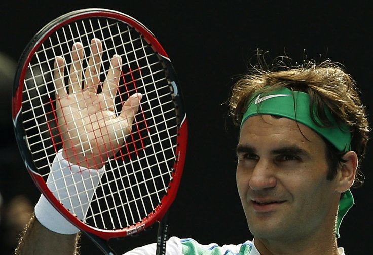 Roger Federe in Australian Open semifnail Roger Federe in Australian Open semifnail