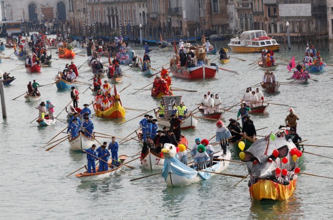 Venetian Carnival in Venice
