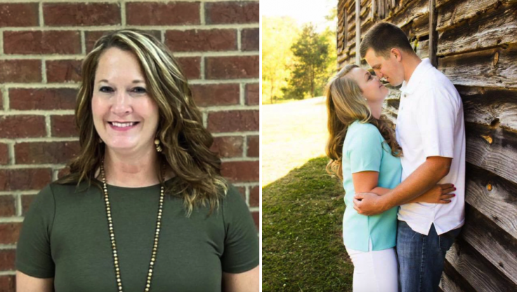 Dana Simmons, Dylan Charles and his wife,KelseyCharles