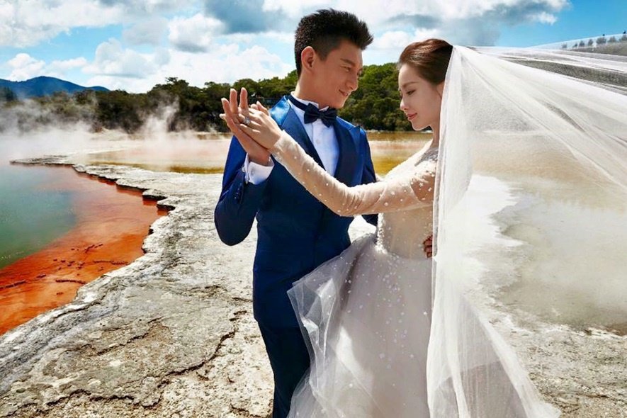 Nicky Wu and Cecilia Liu Shishi's wedding