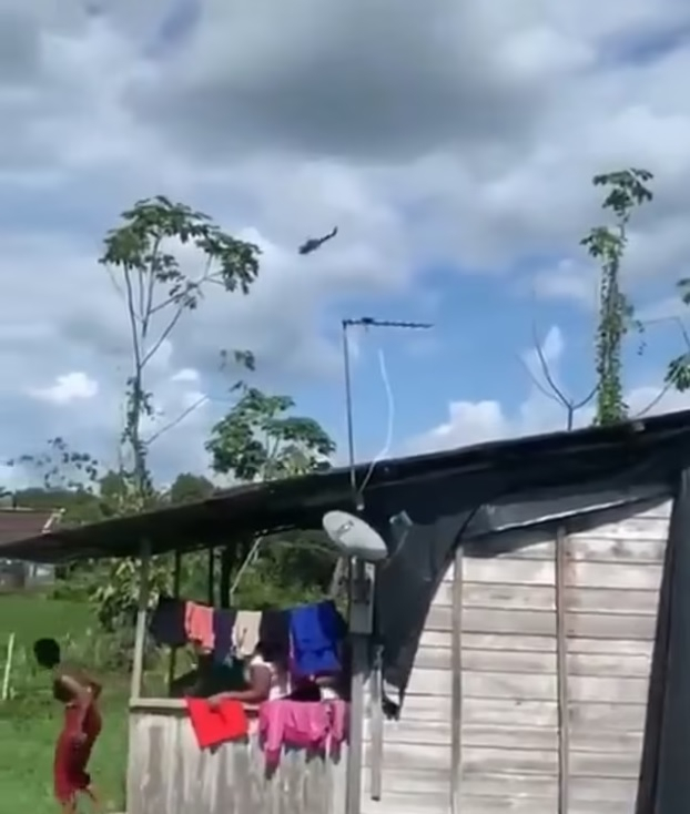 Colombian helicopter
