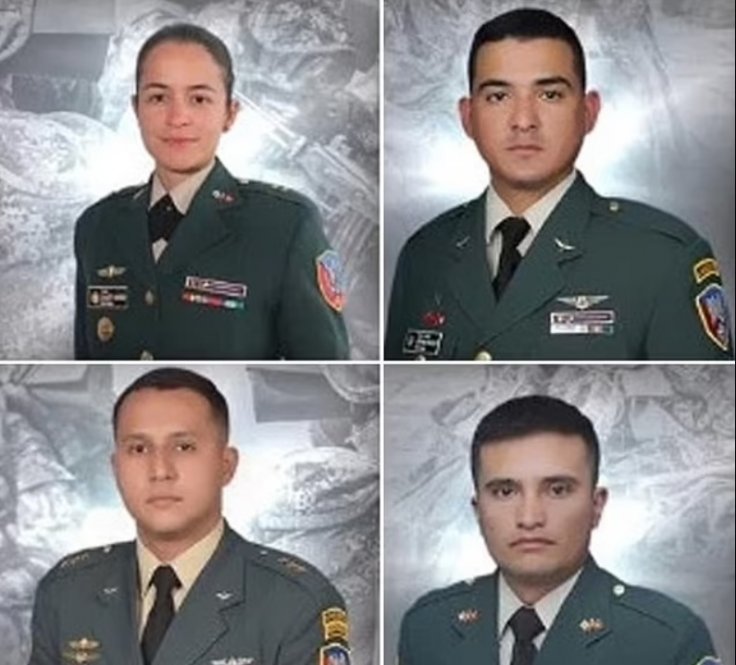 Colombian helicopter crash victims