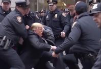 Trump arrested fake