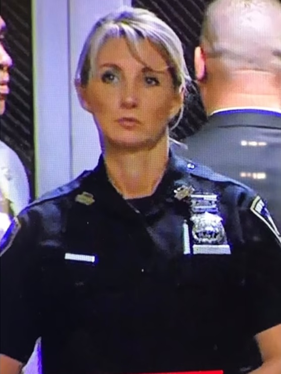 Trump female cop