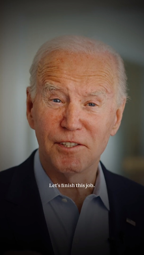 Joe Biden Officially Announces His Bid For 2024 Presidential Election ...