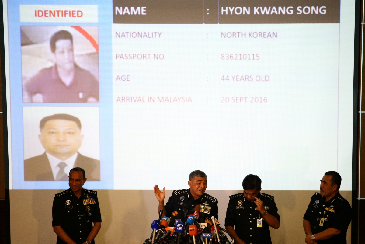Kim Jong Nam murder: Police says chemical weapon VX nerve agent used in killing