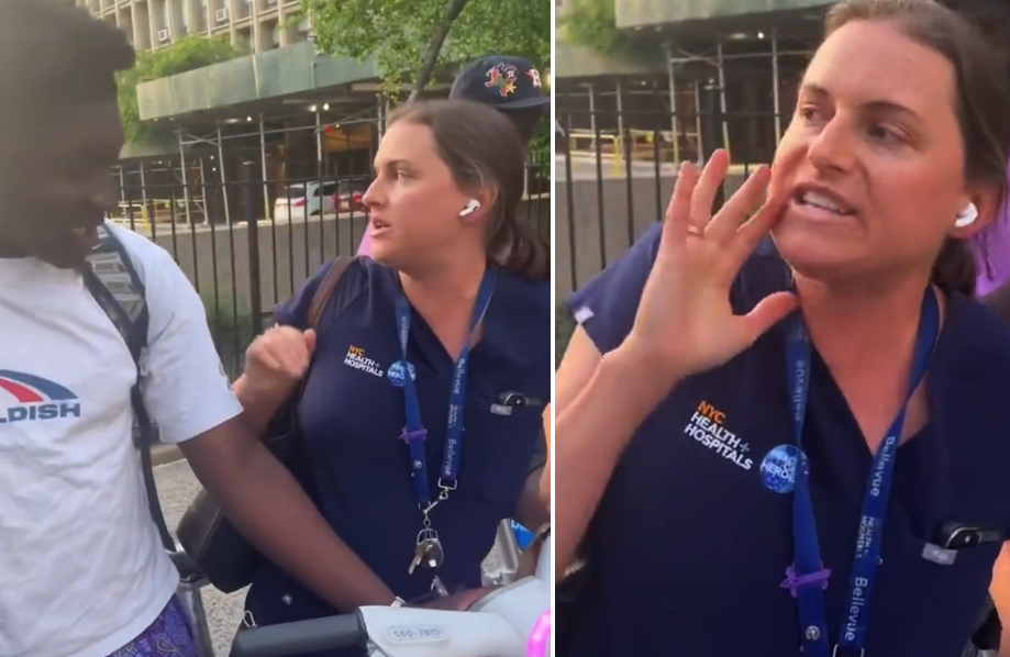 Sarah Jane Comrie Nyc Healthcare Employee Who Went Viral For Fighting