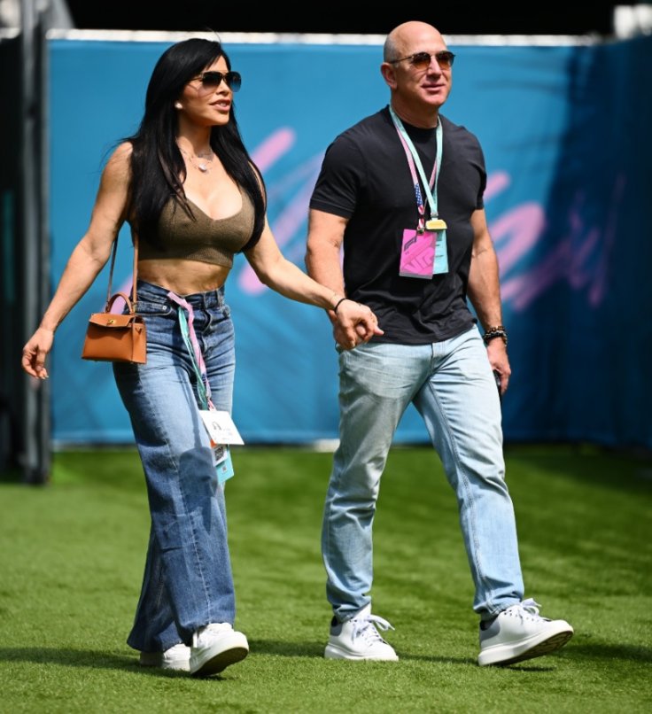 Jeff Bezos and Lauren Sanchez