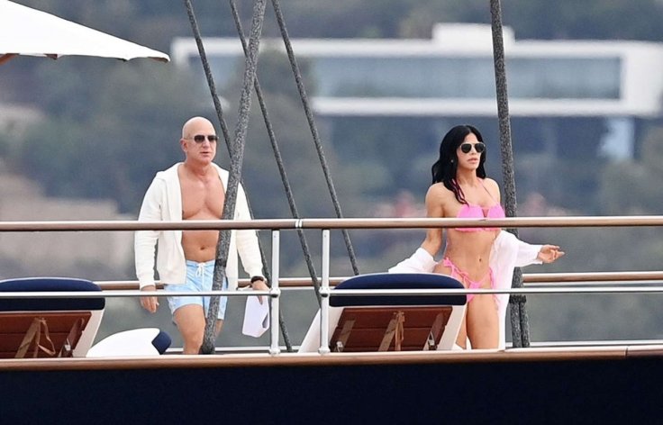 Jeff Bezos and Lauren Sanchez