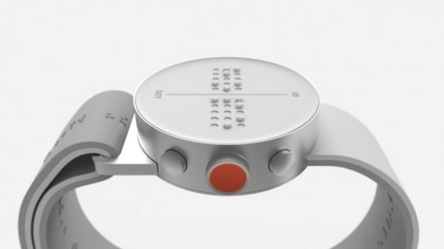 Dot braille watch