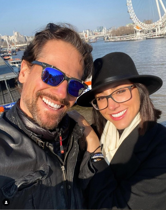 Ioan Gruffudd and Bianca Wallace Ioan Gruffudd and Bianca Wallace