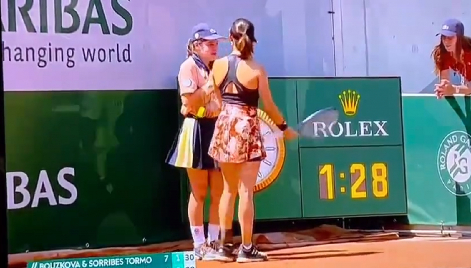 Women's Doubles Team Disqualified from French Open after Ball Girl Is