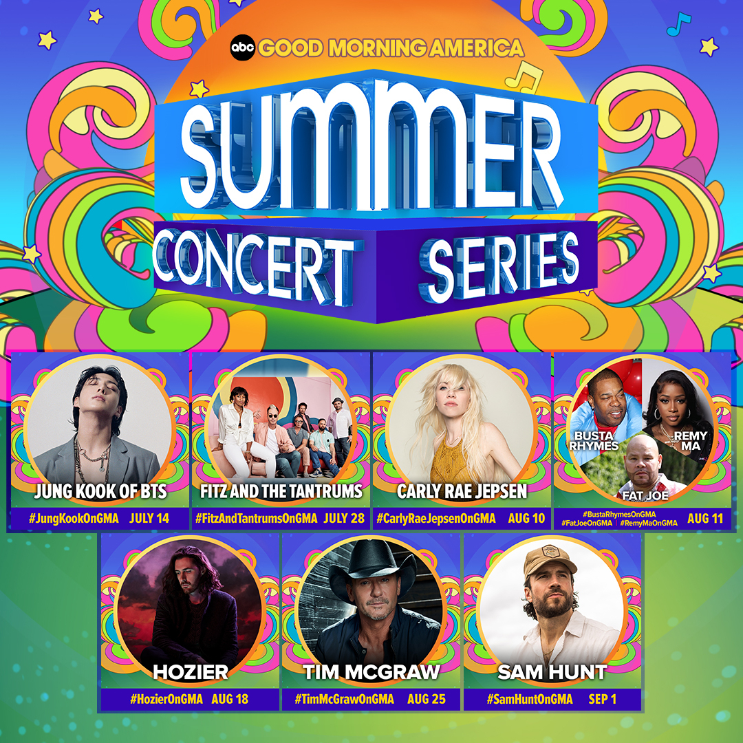 Good Morning America Summer Concert Series 2023 How to Watch Date