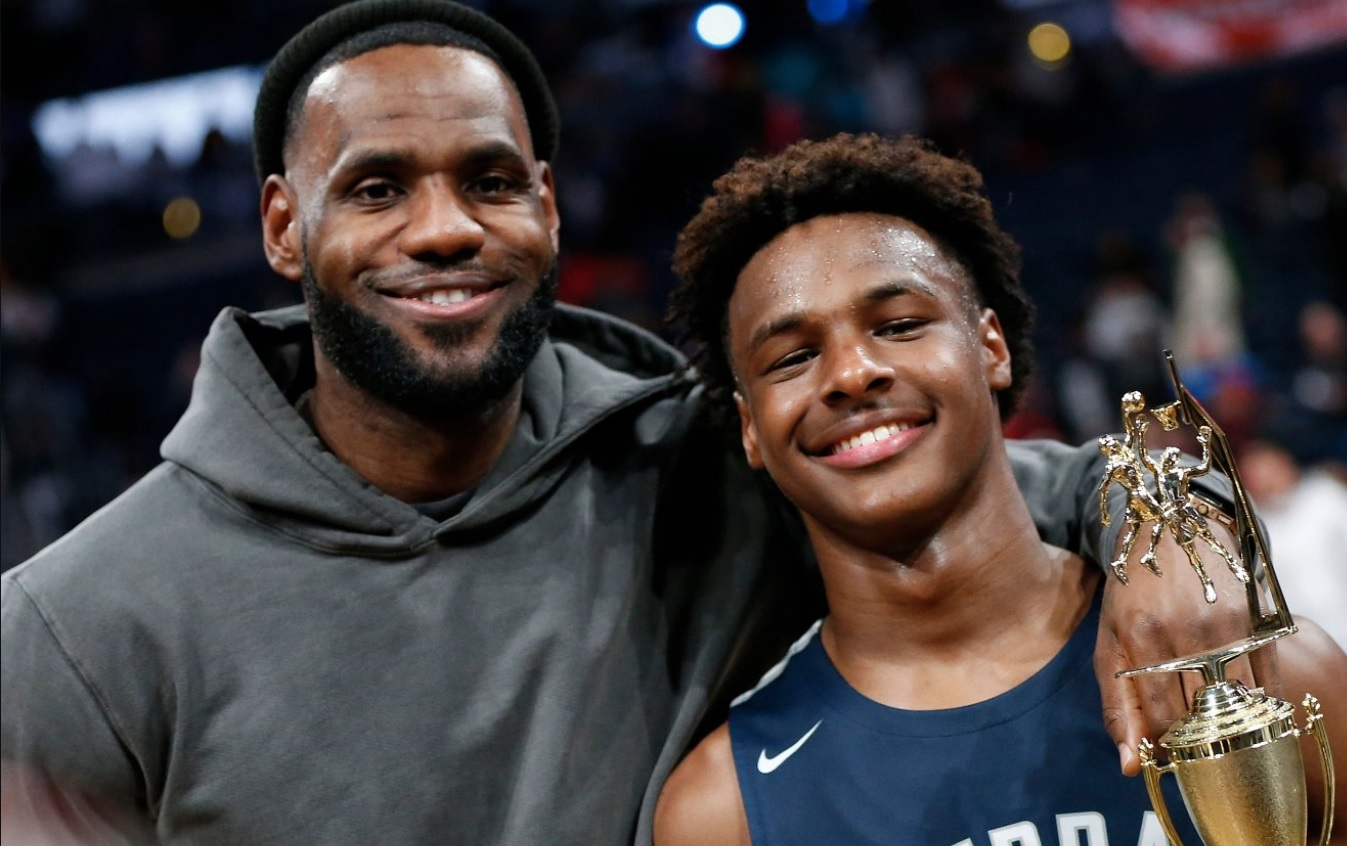 LeBron James Faces Backlash For Disrespecting National Anthem During Son’s Debut Match