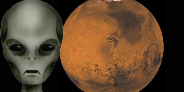 Alien in Mars