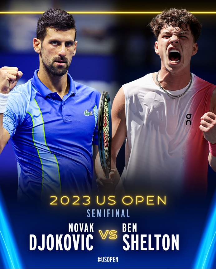 Novak Djokovic vs Ben Shelton