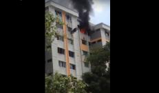 Singapore: Fire breaks out at Serangoon Ave 4