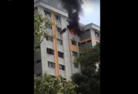Singapore: Fire breaks out at Serangoon Ave 4