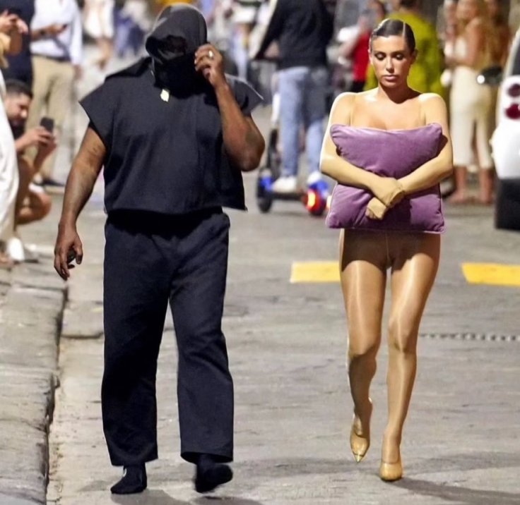 Bianca Censori and Kanye West