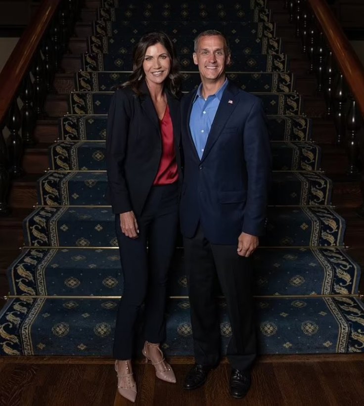 Kristi Noem and Coery Lewndowski