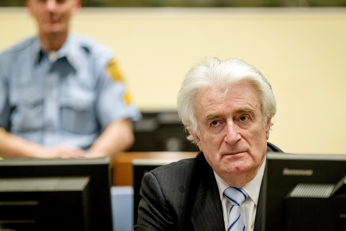 UN court jails Radovan Karadzic for 40 years for Srebrenica genocide