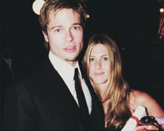 Brad Pitt and Jennifer Aniston