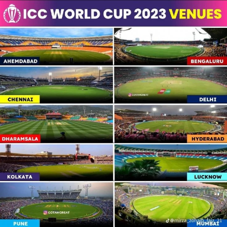 World Cup cricket venues World Cup cricket venues