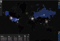 Map Shows Thousands Of Cyber Attacks As They Happen Map Shows Thousands Of Cyber Attacks As They Happen