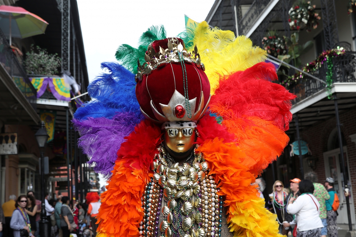 Mardi Gras celebrations in New Orleans