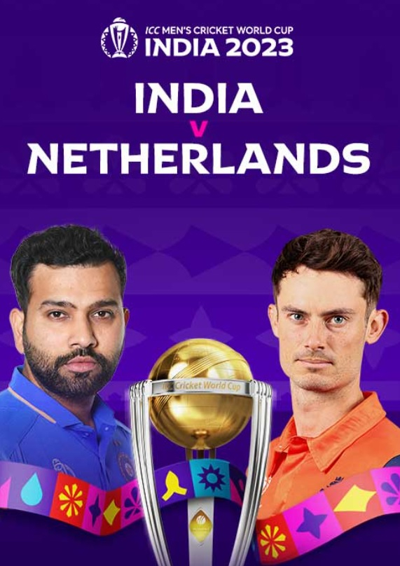 India vs Netherlands Live Streaming How to Watch the ICC ODI World Cup