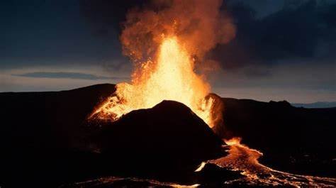 Marapi volacano eruption