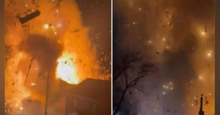 massive explosion at virginia home