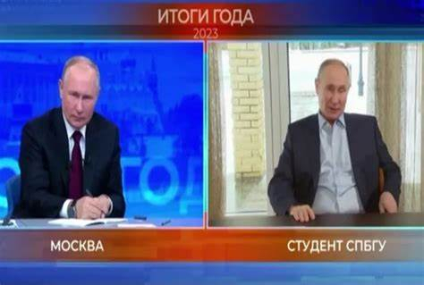 Stunned Silence Grips Vladimir Putin's Annual News Conference As ...