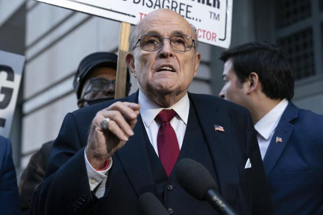 Rudy Giuliani Files For Bankruptcy After Defeat In $150-Million ...