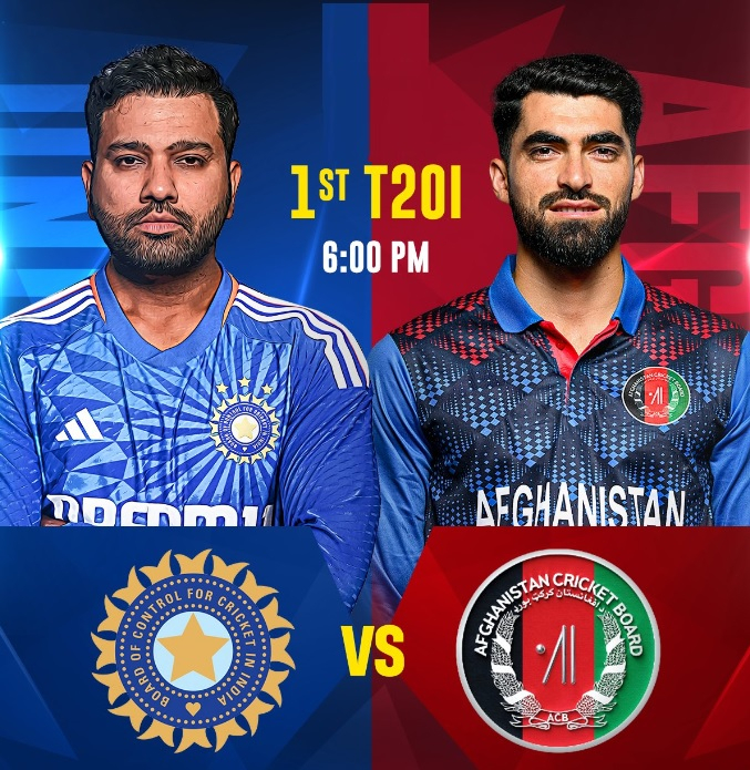 India Vs Afghanistan Live Streaming How To Watch The India Vs Afghanistan 2nd T20 International 7382